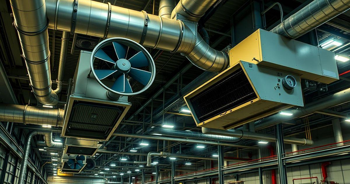Sistema de exaustão e ventilação industrial: como otimizar a eficiência e a segurança no ambiente de trabalho Sistema de exaustão e ventilação industrial: como otimizar a eficiência e a segurança no ambiente de trabalho