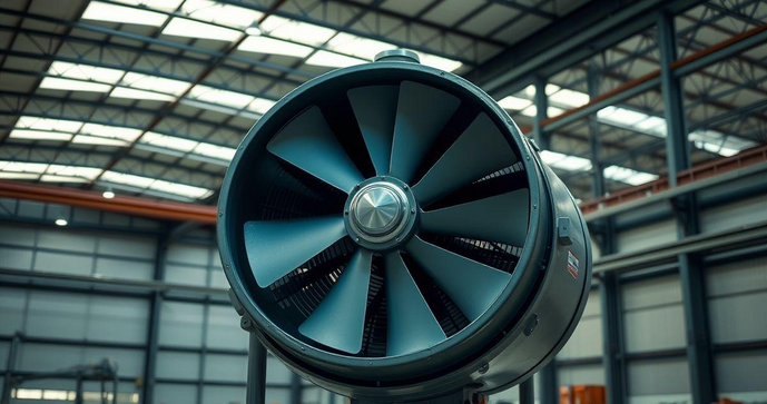 Ventilador Axial Industrial: A Solução Silenciosa para Ambientes Desafiadores