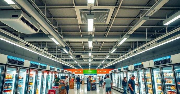 Climatizador para Supermercado: Benefícios e Modelos Climatizador para Supermercado: Benefícios e Modelos